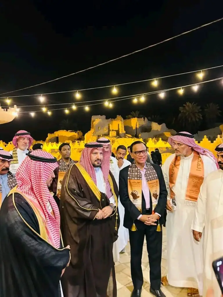 வரலாற்றுச் சிறப்புமிக்க துர்மா நகரில் நடைபெற்ற சவுதி ஸ்தாபன தினக் கொண்டாட்டங்களில் சவூதி அரேபியாவுக்கான இலங்கை தூதுவர் அமீர் அஜ்வாட் பங்கேற்பு