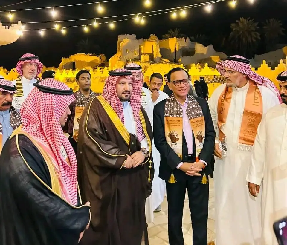 வரலாற்றுச் சிறப்புமிக்க துர்மா நகரில் நடைபெற்ற சவுதி ஸ்தாபன தினக் கொண்டாட்டங்களில் சவூதி அரேபியாவுக்கான இலங்கை தூதுவர் அமீர் அஜ்வாட் பங்கேற்பு