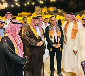 வரலாற்றுச் சிறப்புமிக்க துர்மா நகரில் நடைபெற்ற சவுதி ஸ்தாபன தினக் கொண்டாட்டங்களில் சவூதி அரேபியாவுக்கான இலங்கை தூதுவர் அமீர் அஜ்வாட் பங்கேற்பு